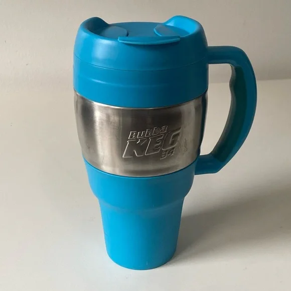 Bubba Keg 34oz. Blue XL Jumbo insulated travel mug - Picture 11 of 15